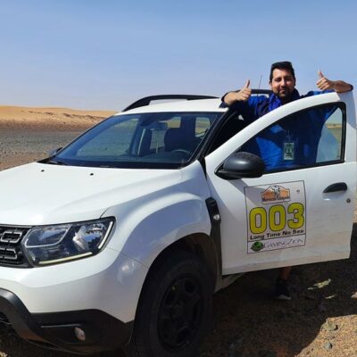 Moroccan Escapade Car with open door