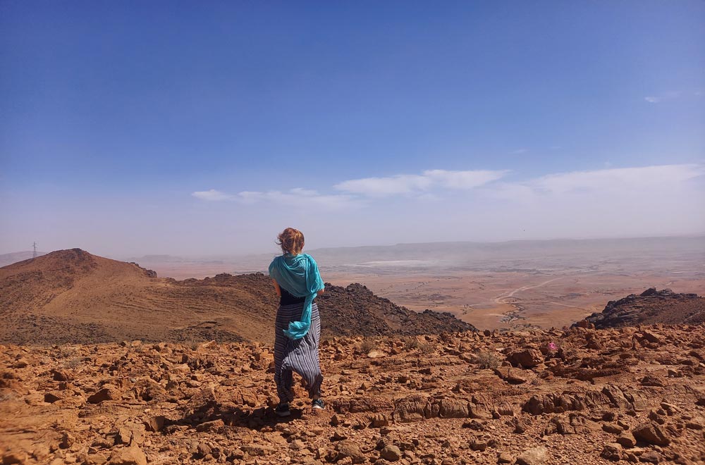 moroccan escapade view from mountain