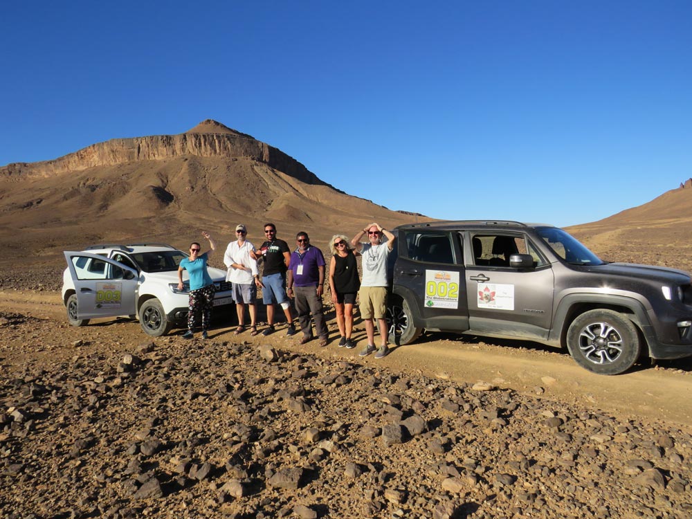 moroccan escapade off road group picture